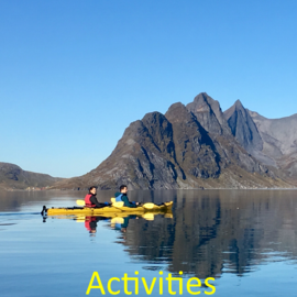 Activities in the area